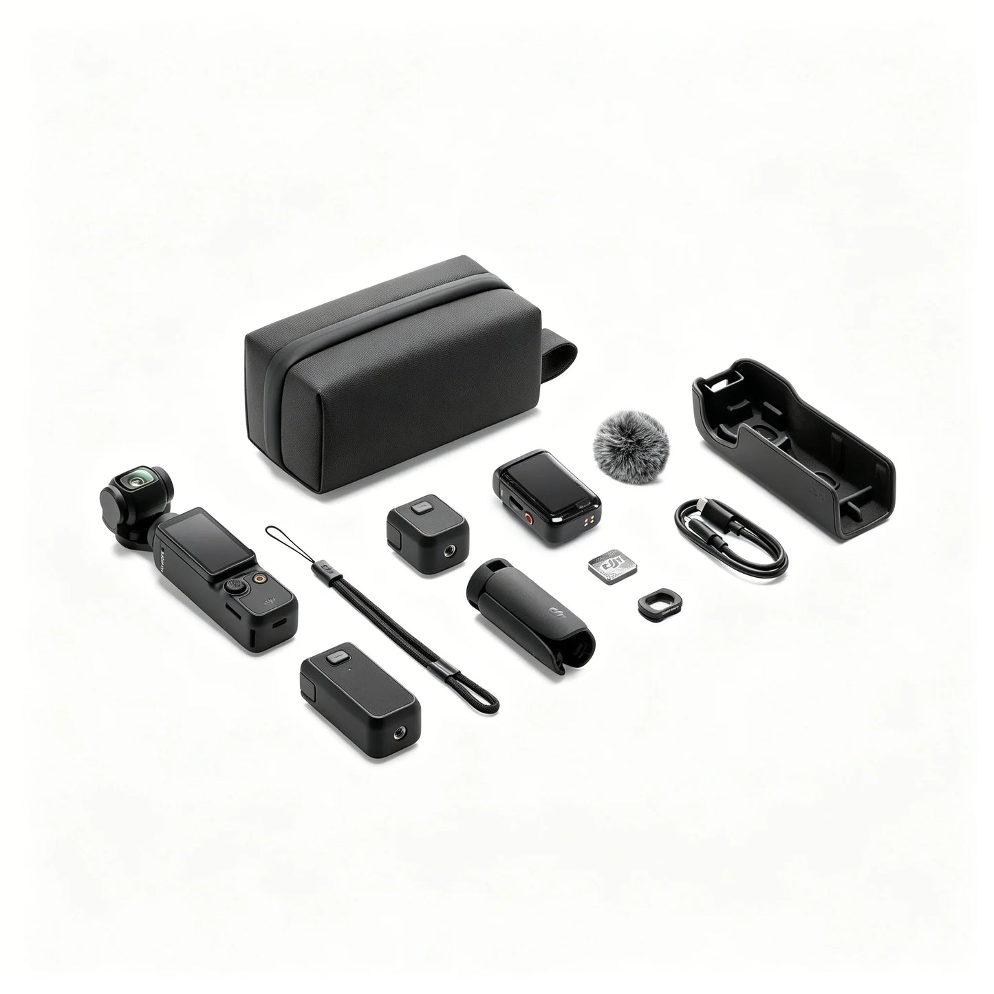 Compact 1-Inch CMOS Handheld Gimbal Camera Vlog Creator Bundle