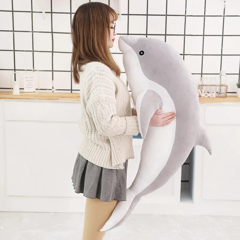 Large Dolphin Stuffed Plush Toy