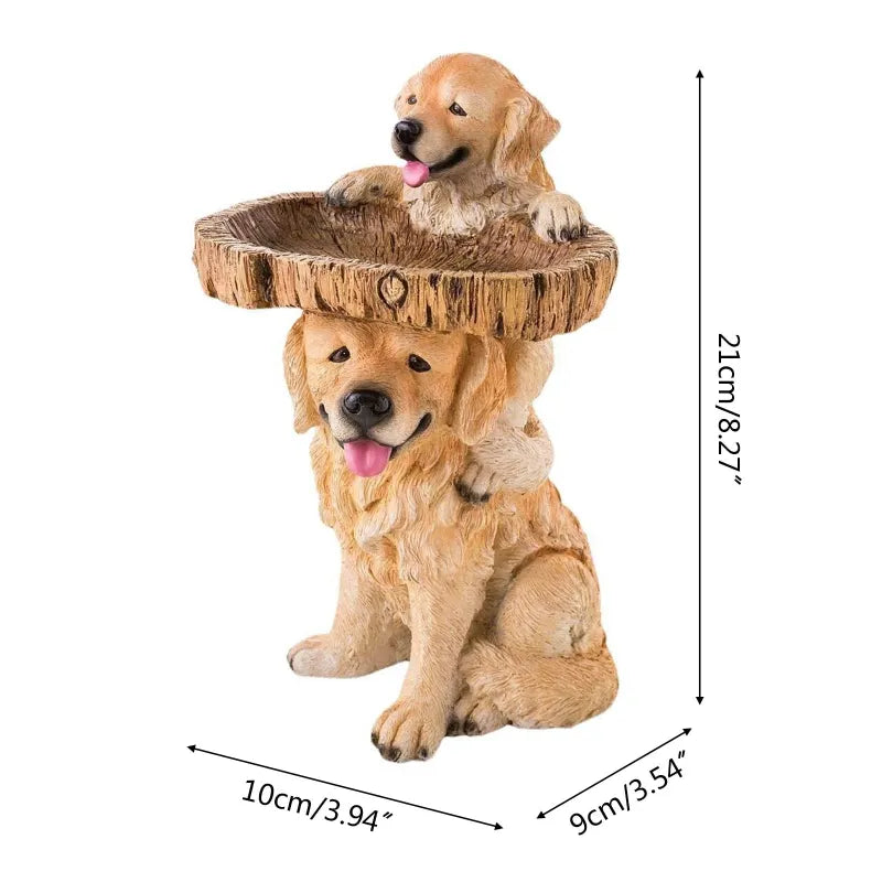 Golden Retriever Garden Dog Statue