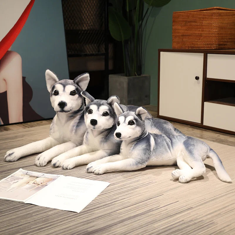 Husky Plush Stuffed Dog Toy