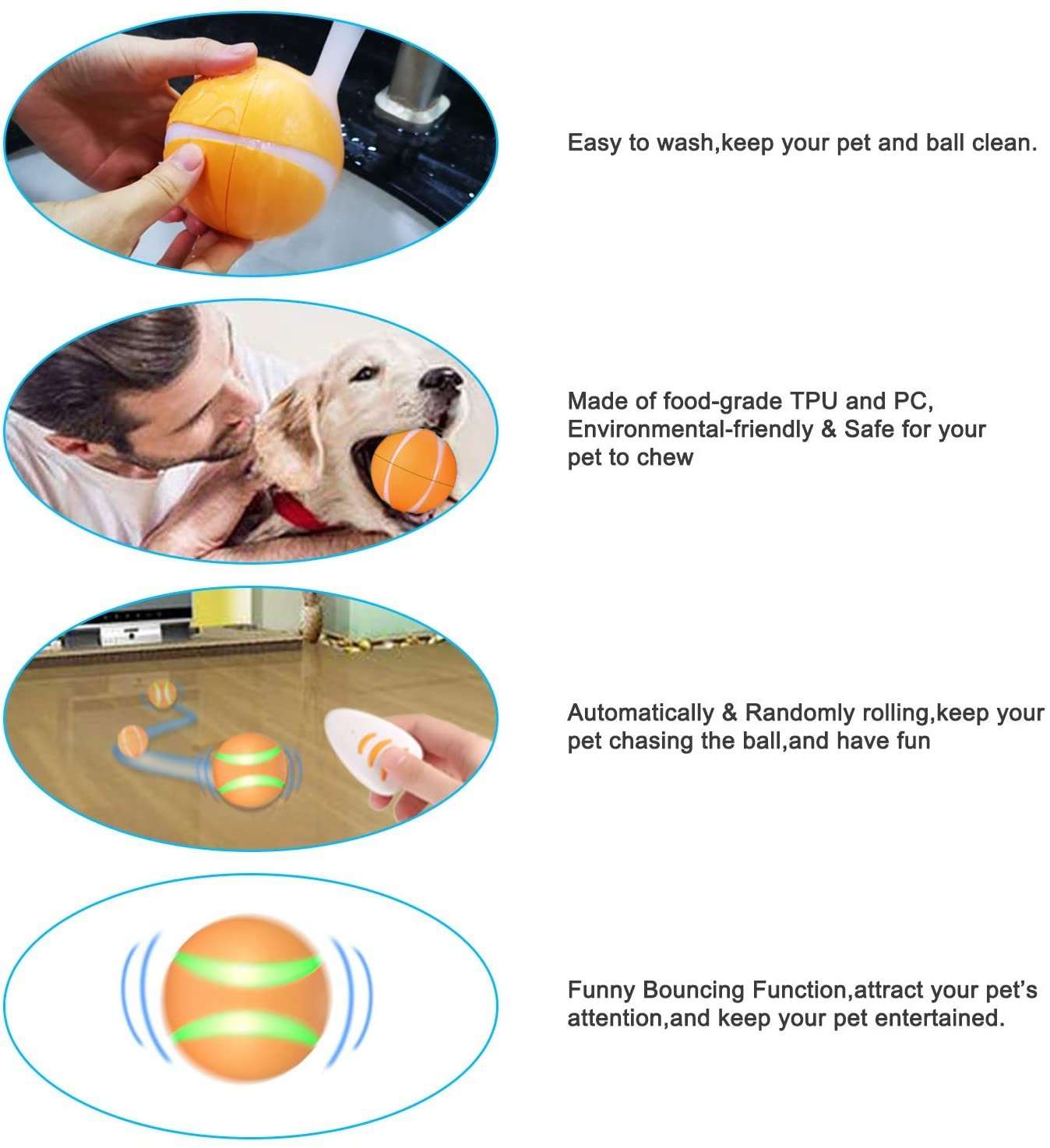 Busy Ball Dog Toy Smart & Interactive