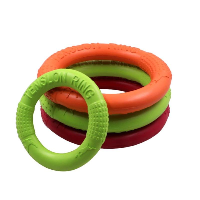 Flying Discs Dog Training Toy Ring