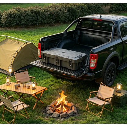 🏕️ Portable Camping Kitchen, Ideal for Hiking, Tent & 4WD Storage Use
