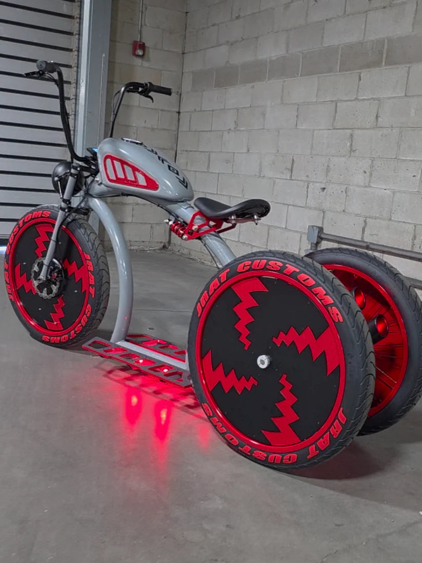 Retro Custom Fat Tire Electric Bike