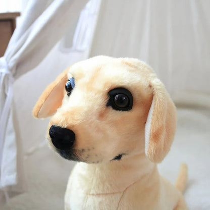 Realistic Labrador Dog Simulation Toy