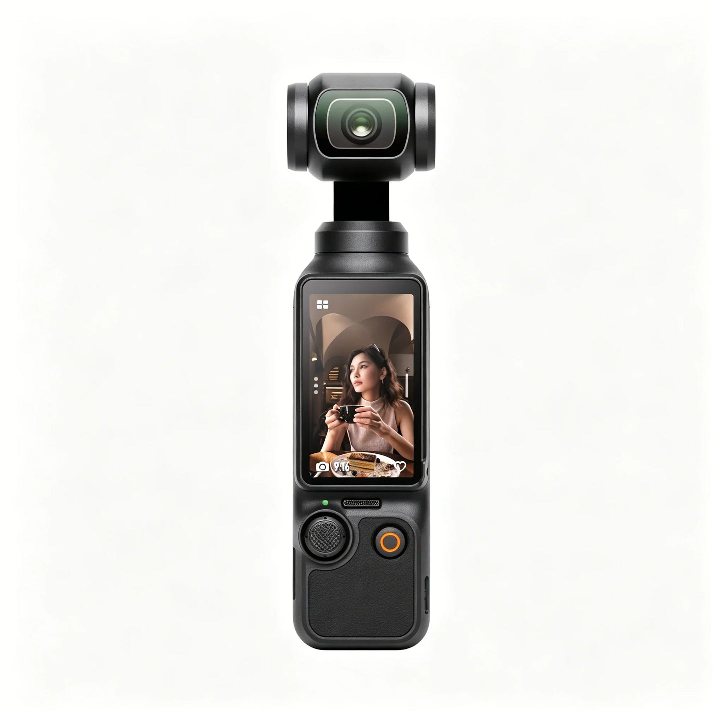 Compact 1-Inch CMOS Handheld Gimbal Camera Vlog Creator Bundle