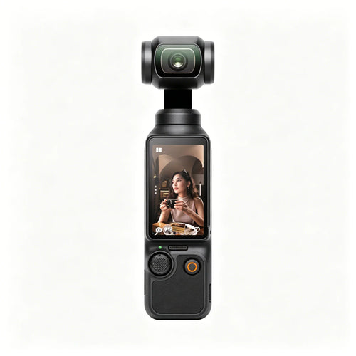 Compact 1-Inch CMOS Handheld Gimbal Camera Vlog Creator Bundle