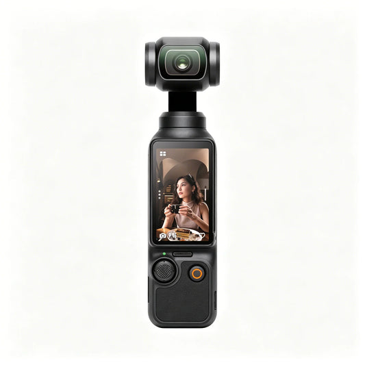 Compact 1-Inch CMOS Handheld Gimbal Camera Vlog Creator Bundle