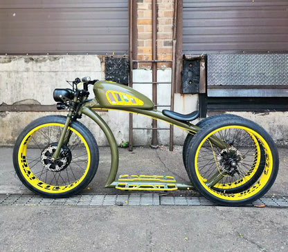 Retro Custom Fat Tire Electric Bike