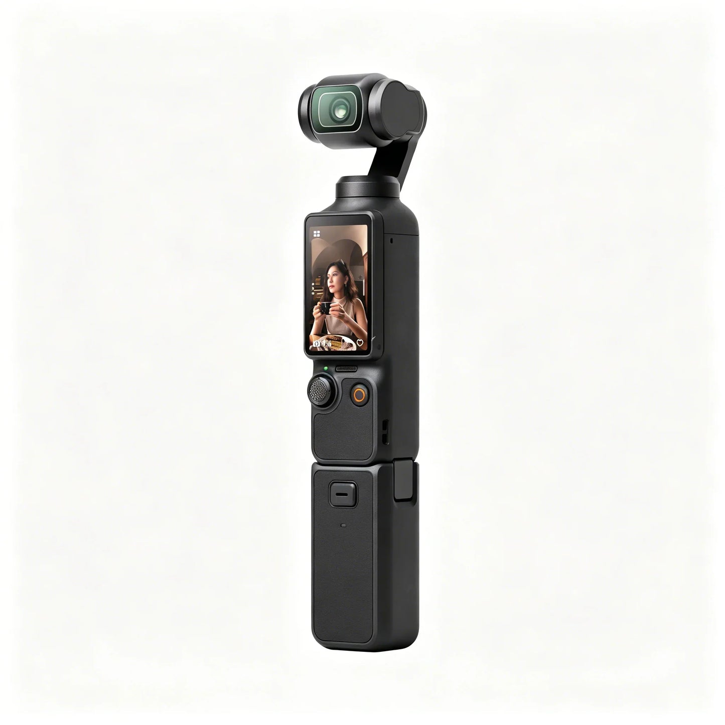 Compact 1-Inch CMOS Handheld Gimbal Camera Vlog Creator Bundle