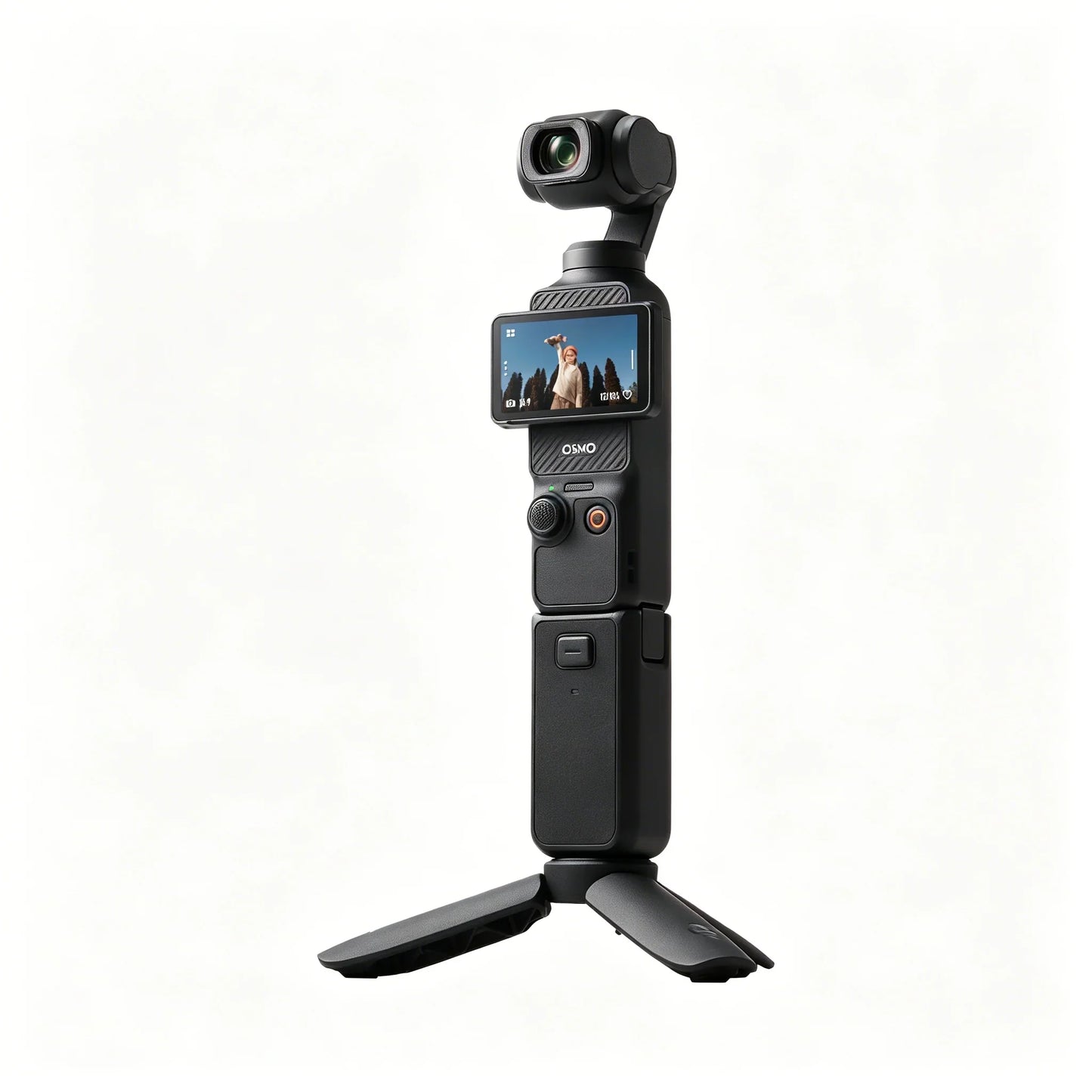 Compact 1-Inch CMOS Handheld Gimbal Camera Vlog Creator Bundle