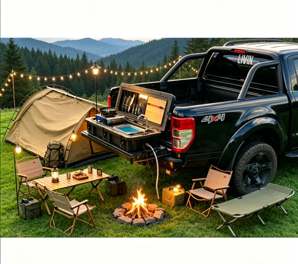 PETZENOSTROE™ TrailKitchen Pro Complete Outdoor Cooking System