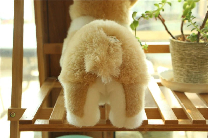 Realistic Animal Plush Stuffed Toy - Corgi / Pomeranian