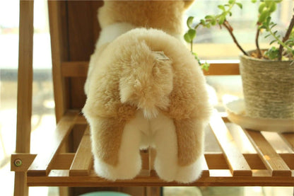 Realistic Animal Plush Stuffed Toy - Corgi / Pomeranian