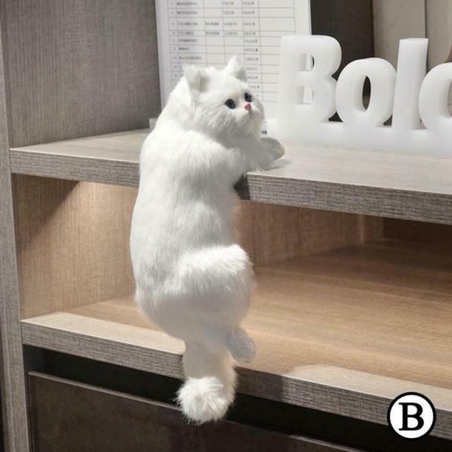 Realistic Hanging Cat Simulation Plush Cat Doll
