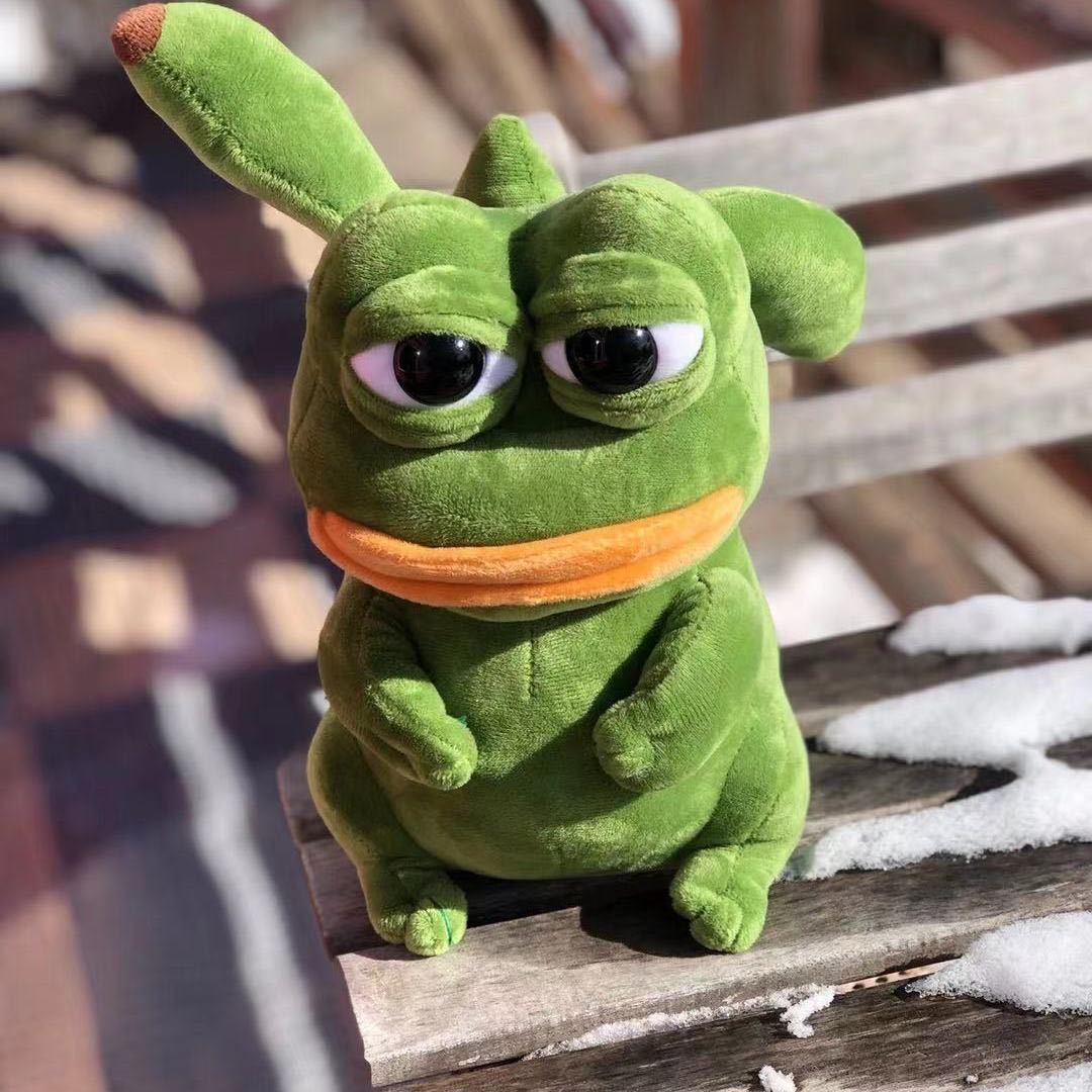 Frog Stuffed Toy Plush Doll