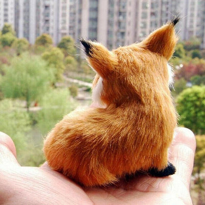 Realistic Fox Plush Stuffed Toy