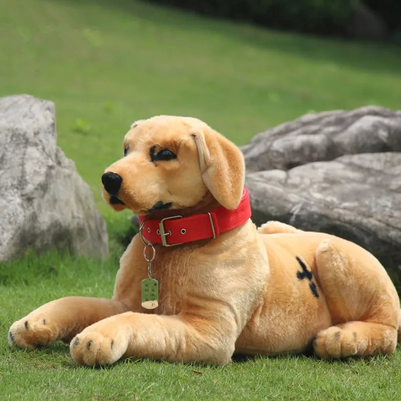 Realistic Life size Golden Retriever Plush Dog