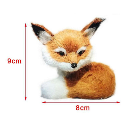 Realistic Fox Plush Stuffed Toy