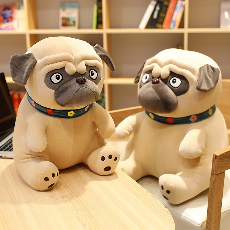 Plush Pug Simulation Cartoon Dog Toy