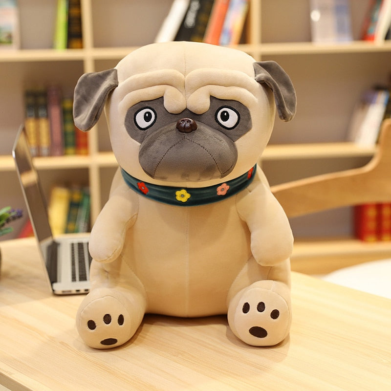 Plush Pug Simulation Cartoon Dog Toy