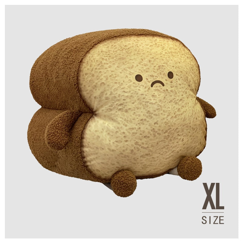 Toast Plush Stuffed Toy Pillow