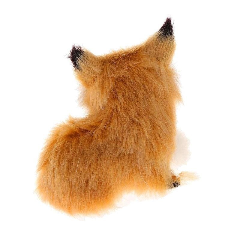 Realistic Fox Plush Stuffed Toy