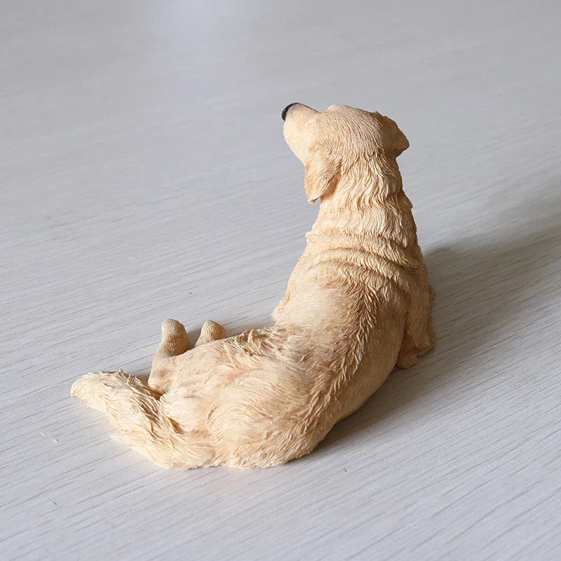 Golden Retriever Figurines Miniatures