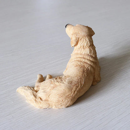 Golden Retriever Figurines Miniatures