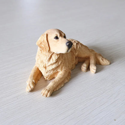 Golden Retriever Figurines Miniatures