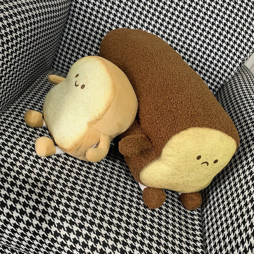 Toast Plush Stuffed Toy Pillow