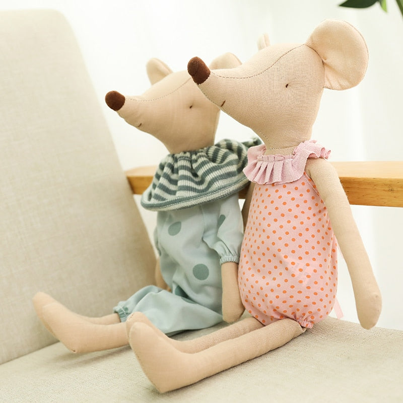 Mouse Plush Toy - Stuffed Doll