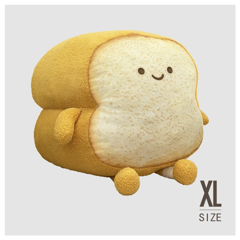 Toast Plush Stuffed Toy Pillow