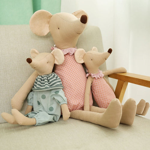 Mouse Plush Toy - Stuffed Doll