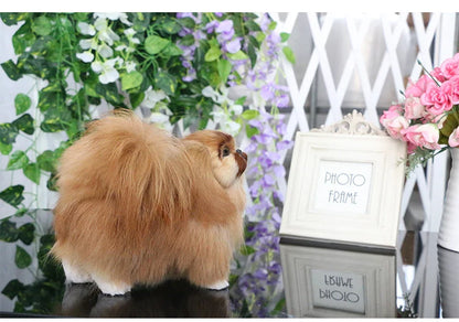 Realistic Pekingese Dog Plush Toy