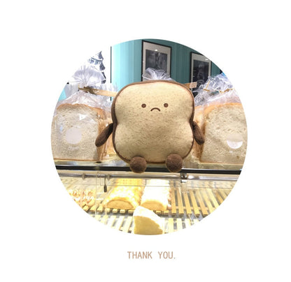 Toast Plush Stuffed Toy Pillow