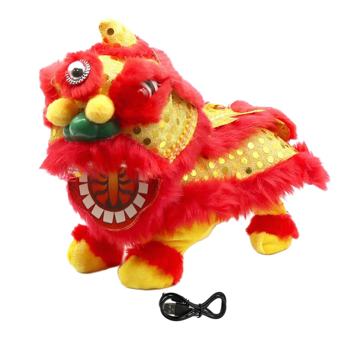 Electric Singing Dancing Lion Toy