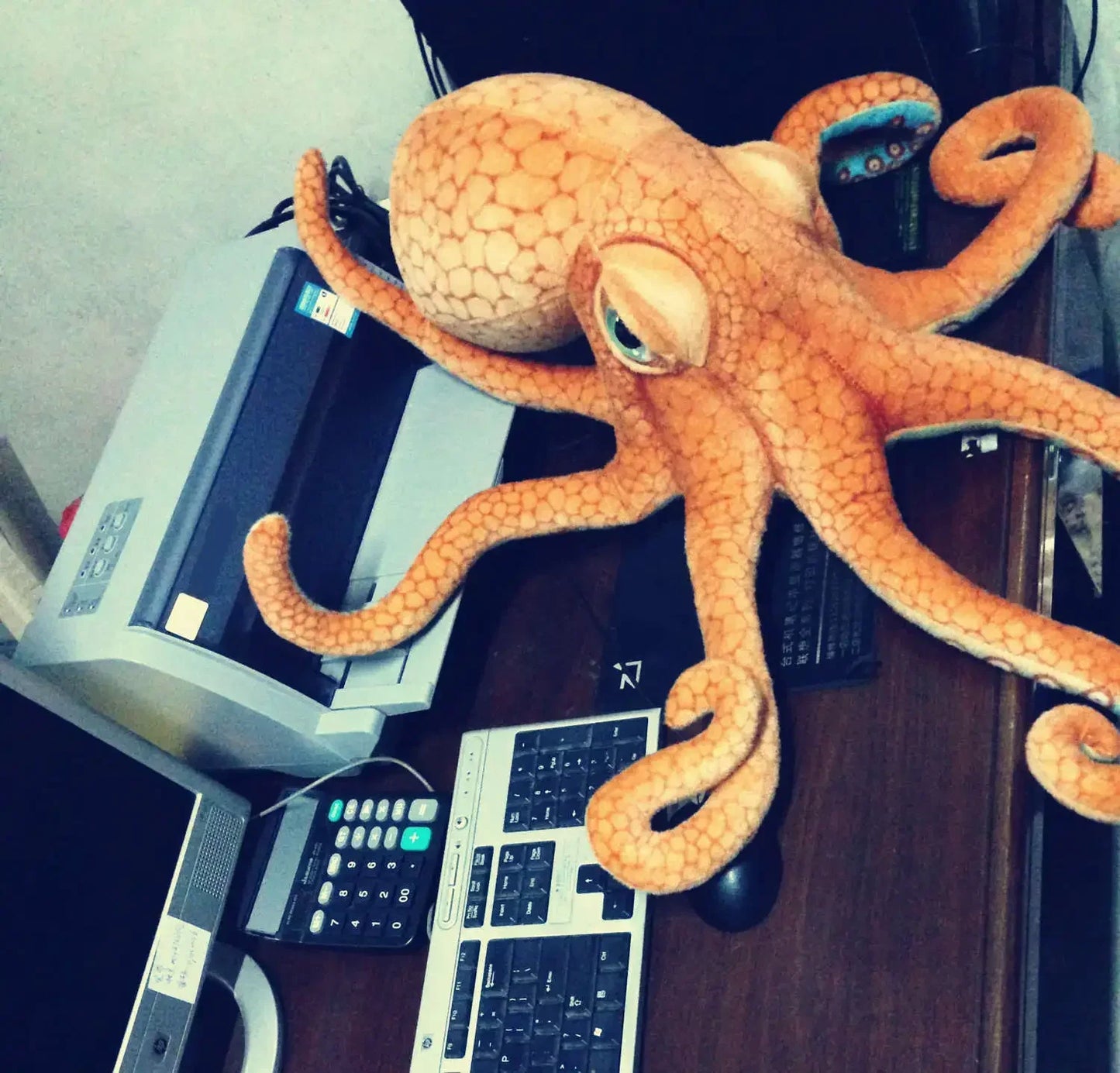Realistic Octopus Stuffed Toy