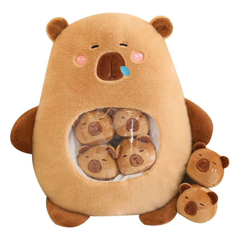 Capybara Plushies - 6 Pack Mini Dolls Plush