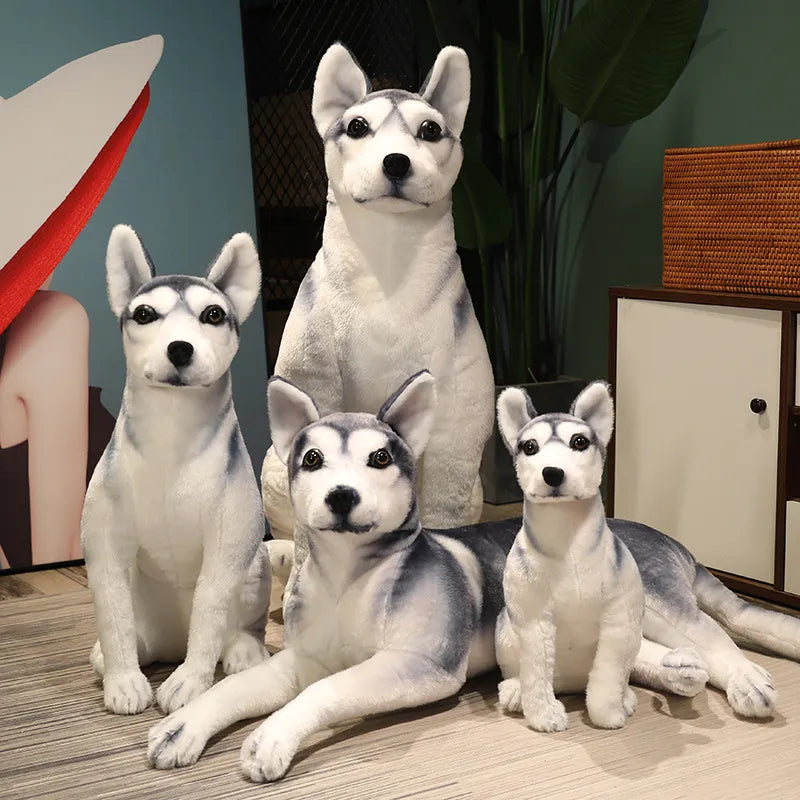 Husky Plush Stuffed Dog Toy