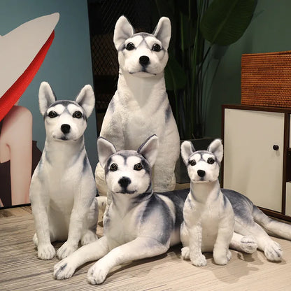 Husky Plush Stuffed Dog Toy