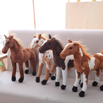 Horse Stuffed Plush Simulation Toy