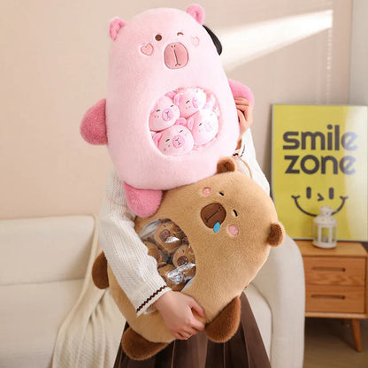 Capybara Plushies - 6 Pack Mini Dolls Plush