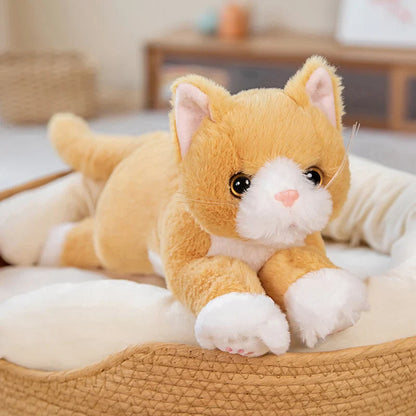 Realistic Cat Doll Plush Stuffed Toy