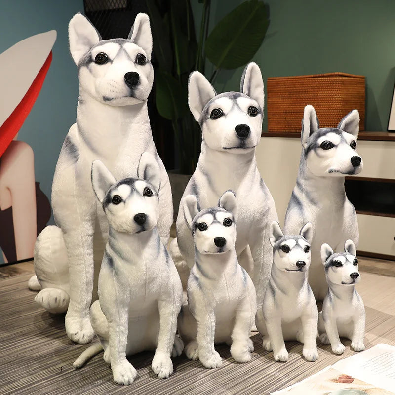 Husky Plush Stuffed Dog Toy