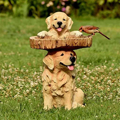 Golden Retriever Garden Dog Statue