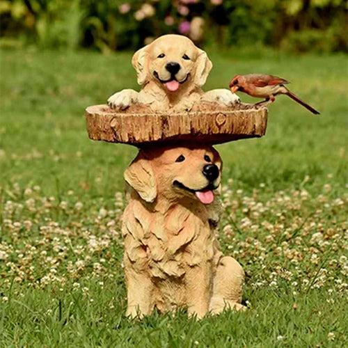 Golden Retriever Garden Dog Statue