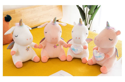 Unicorn Stuffed Animal Toy Plush Hugging Pillow