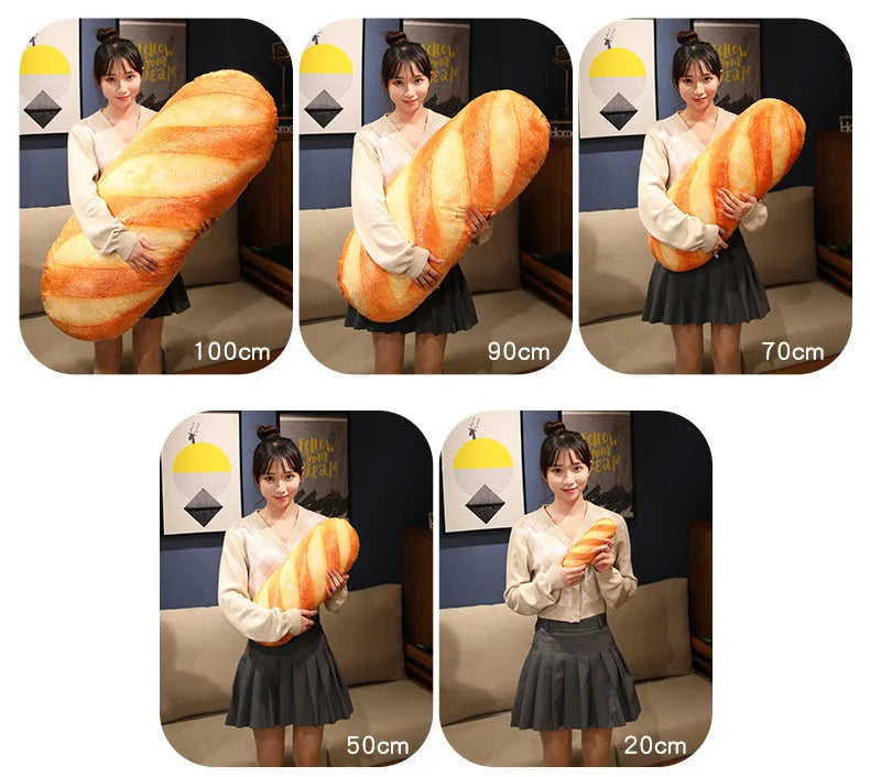 Giant Bread Pillow Cushion