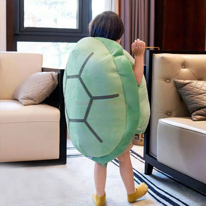 Turtle Shell Sleeping Bag Plush Toy